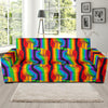 Rainbow Lgbt Patterm Print Sofa Covers-grizzshop