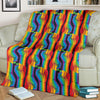 Rainbow Lgbt Pride Pattern Print Blanket-grizzshop