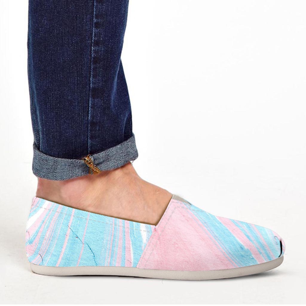 Rainbow Marble Canvas Shoes-grizzshop