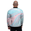 Rainbow Marble Men's Bomber Jacket-grizzshop