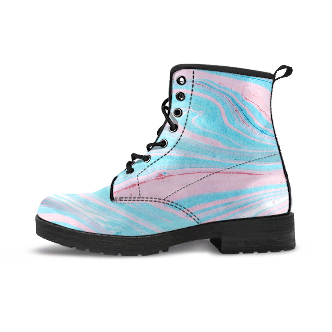 Rainbow Marble Men's Boots-grizzshop