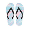 Rainbow Marble Men's Flip Flops-grizzshop