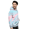 Rainbow Marble Men's Hoodie-grizzshop