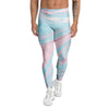 Rainbow Marble Men's Leggings-grizzshop