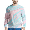 Rainbow Marble Men's Sweatshirt-grizzshop