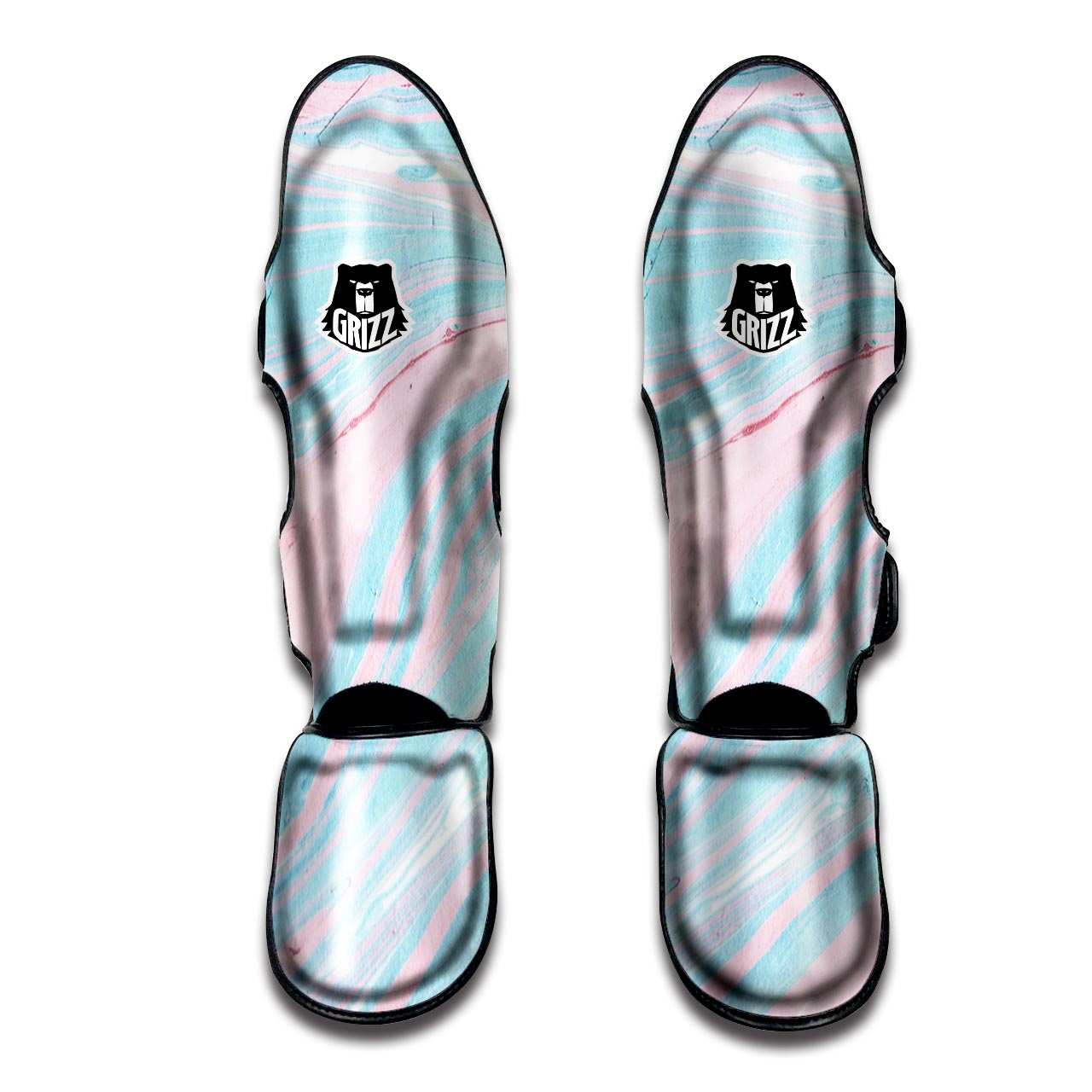 Rainbow Marble Muay Thai Shin Guard-grizzshop