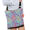 Rainbow Marble Pattern Print Crossbody Bags-grizzshop