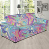 Rainbow Marble Pattern Print Sofa Covers-grizzshop