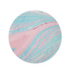 Rainbow Marble Round Rug-grizzshop