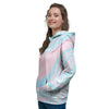 Rainbow Marble Women's Hoodie-grizzshop