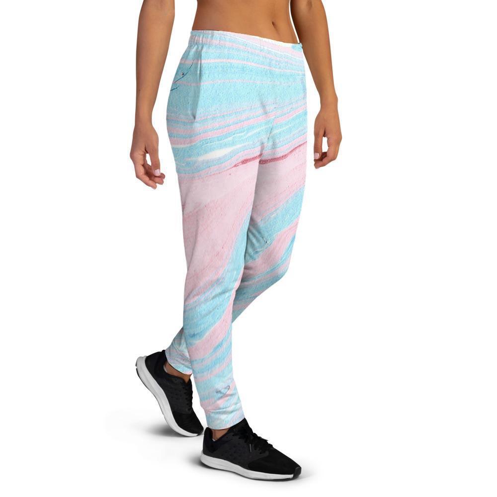 Rainbow Marble Women's Joggers-grizzshop