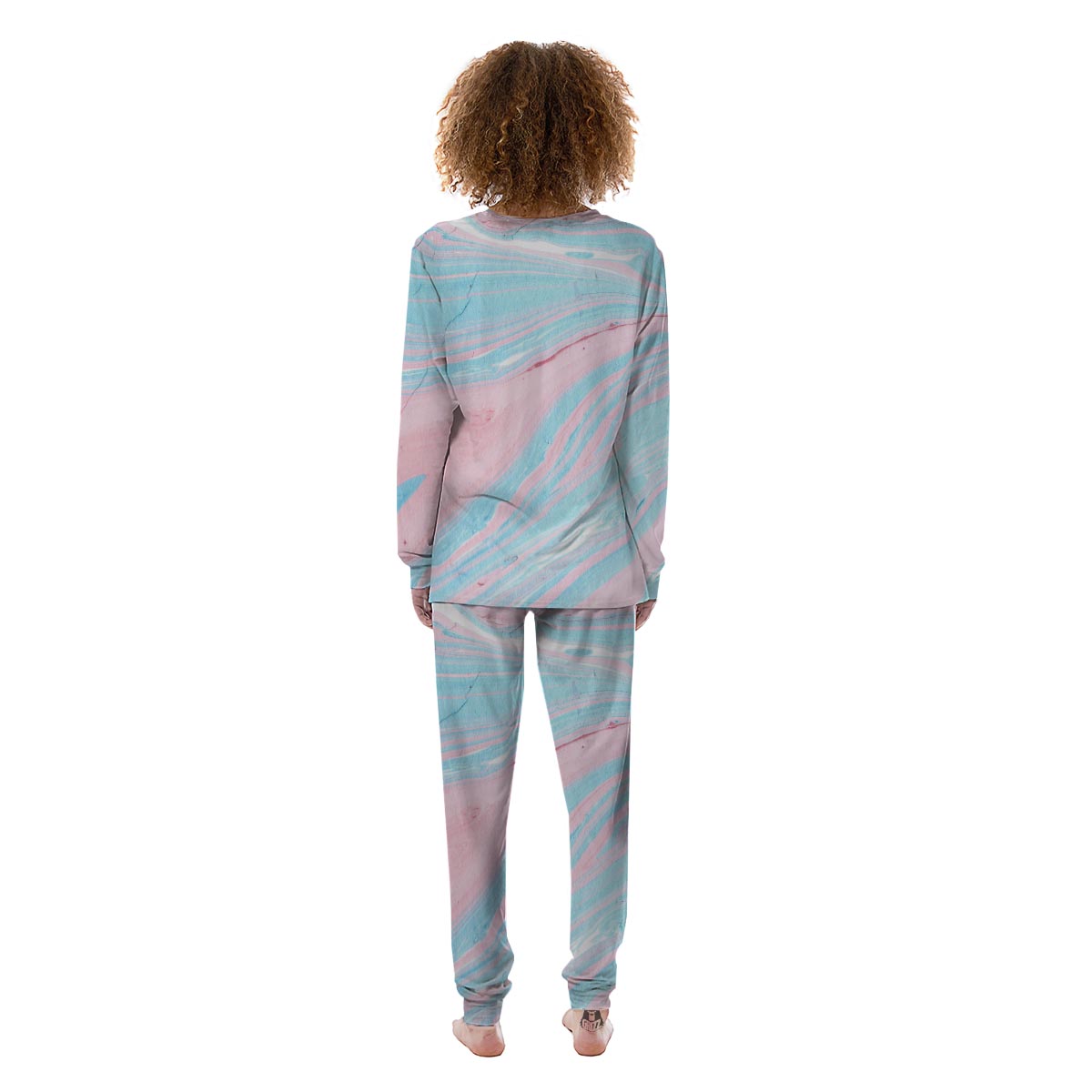 Rainbow Marble Women's Pajamas-grizzshop