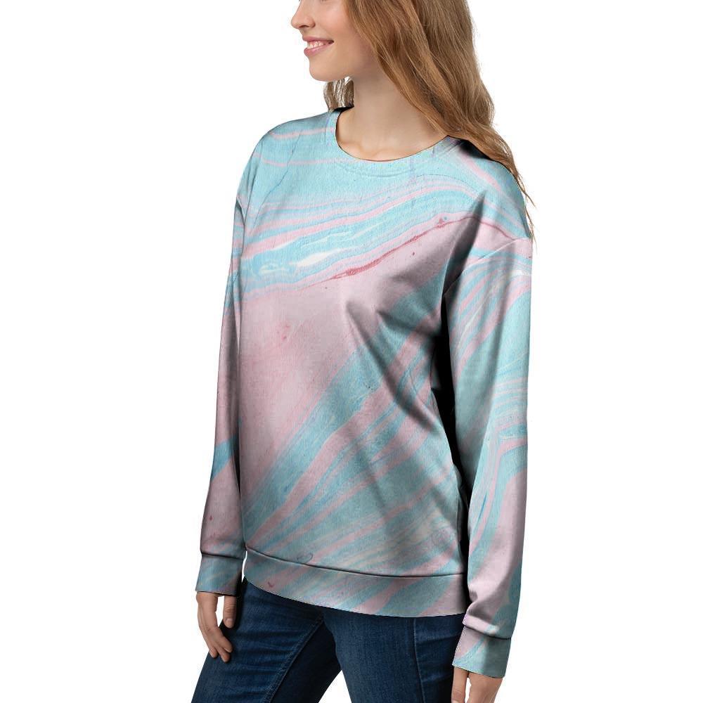 Rainbow Marble Women's Sweatshirt-grizzshop