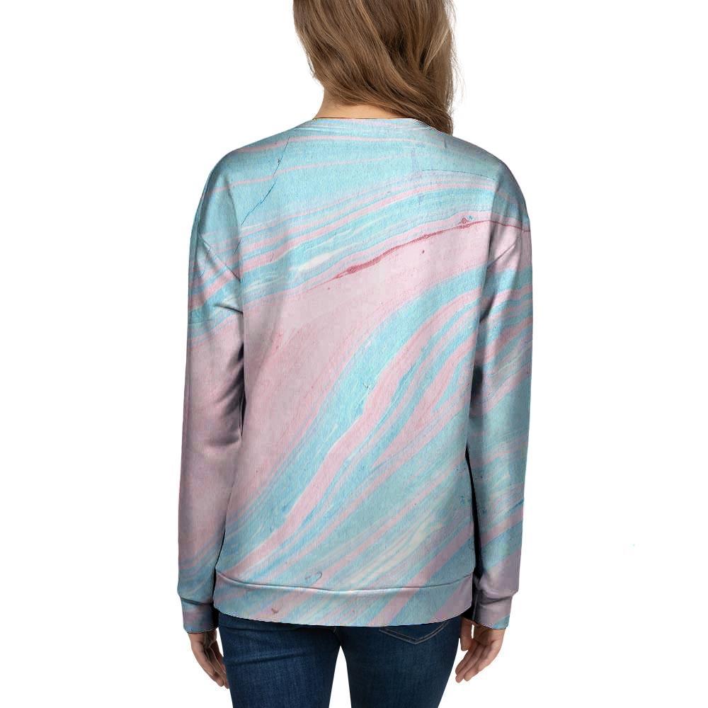 Rainbow Marble Women's Sweatshirt-grizzshop