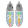 Rainbow Of Life Seven Chakras Print White Athletic Shoes-grizzshop