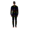 Rainbow Paw LGBT Print Pattern Paw Print Men's Pajamas-grizzshop