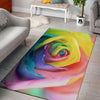 Rainbow Roses LGBT Pride Print Floor Mat-grizzshop