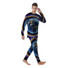 Rainbow The Earth Print Men's Pajamas-grizzshop