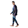 Rainbow The Earth Print Men's Pajamas-grizzshop