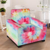 Rainbow Tie Dye Armchair Cover-grizzshop