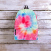 Rainbow Tie Dye Backpack-grizzshop