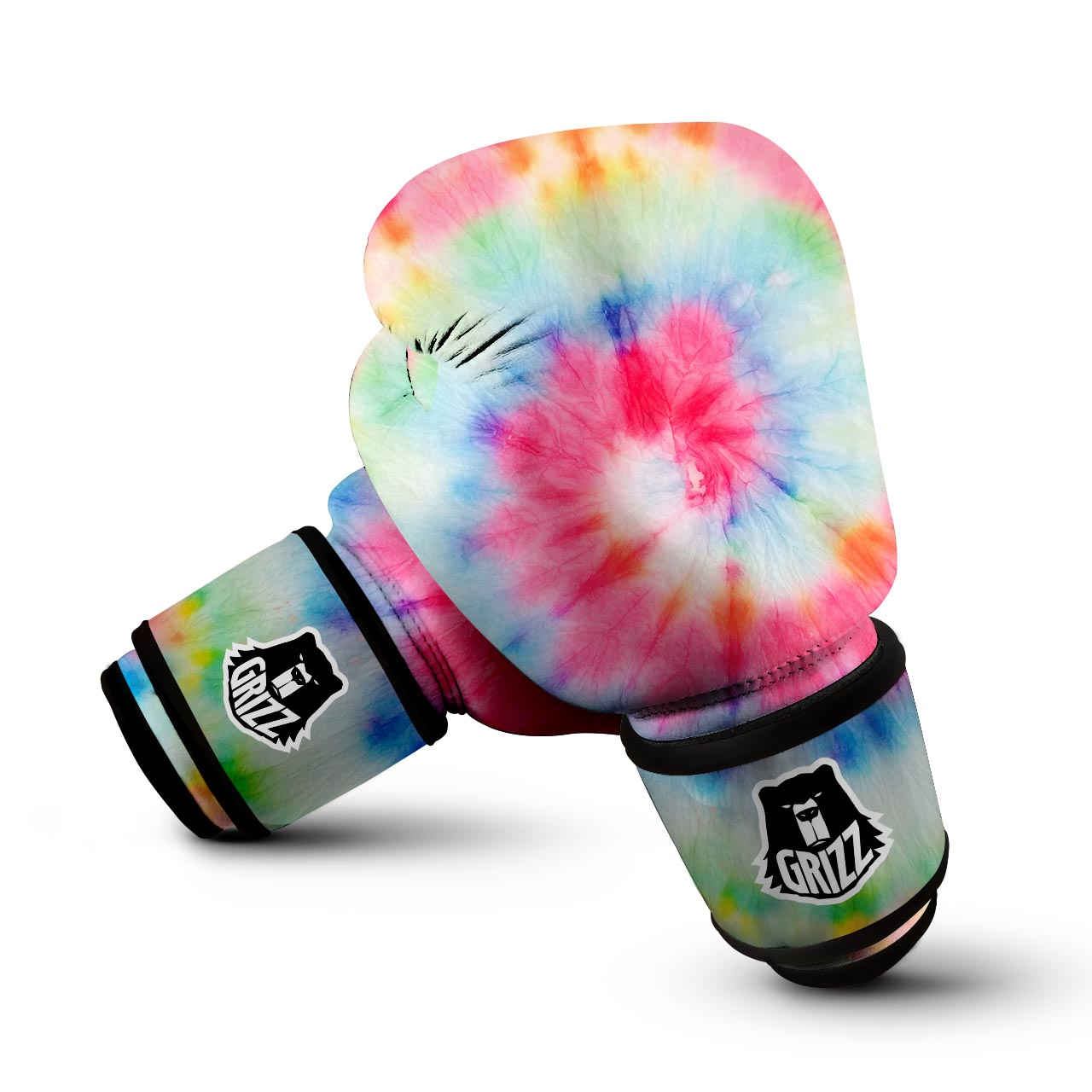 Rainbow Tie Dye Boxing Gloves-grizzshop