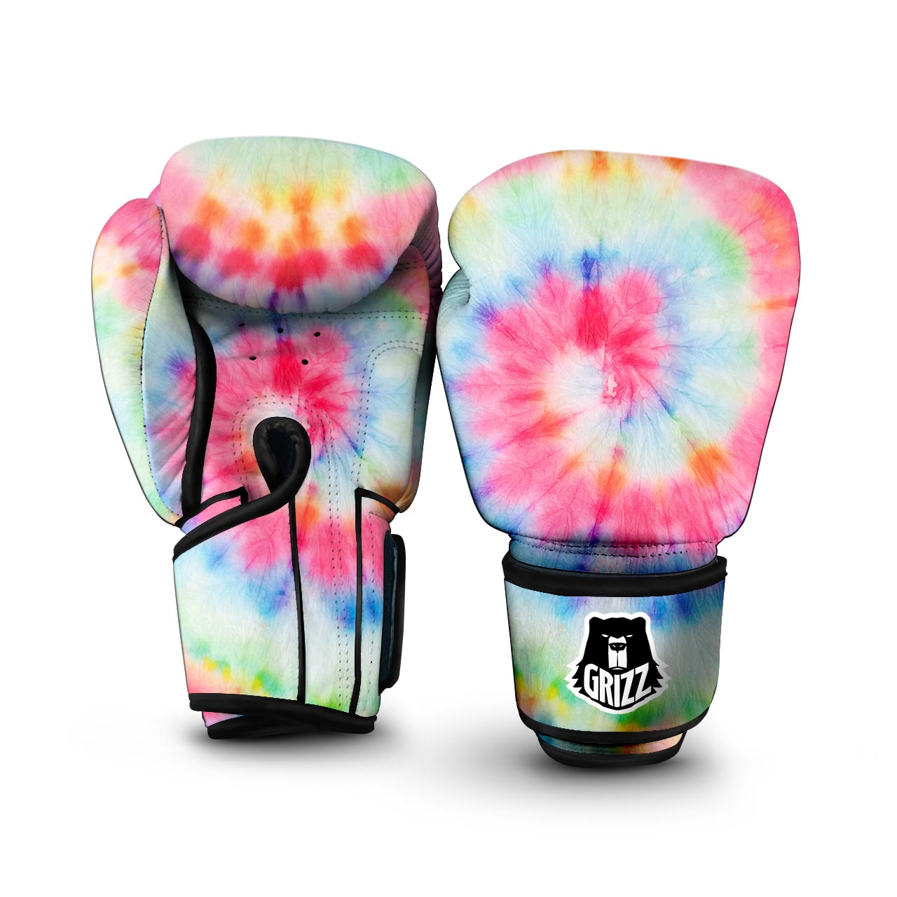 Rainbow Tie Dye Boxing Gloves-grizzshop