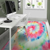 Rainbow Tie Dye Floor Mat-grizzshop