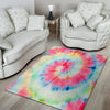 Rainbow Tie Dye Floor Mat-grizzshop