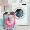 Rainbow Tie Dye Laundry Basket-grizzshop