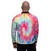 Rainbow Tie Dye Men's Bomber Jacket-grizzshop