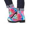 Rainbow Tie Dye Men's Boots-grizzshop