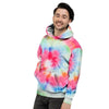 Rainbow Tie Dye Men's Hoodie-grizzshop