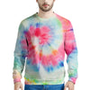 Rainbow Tie Dye Men's Sweatshirt-grizzshop