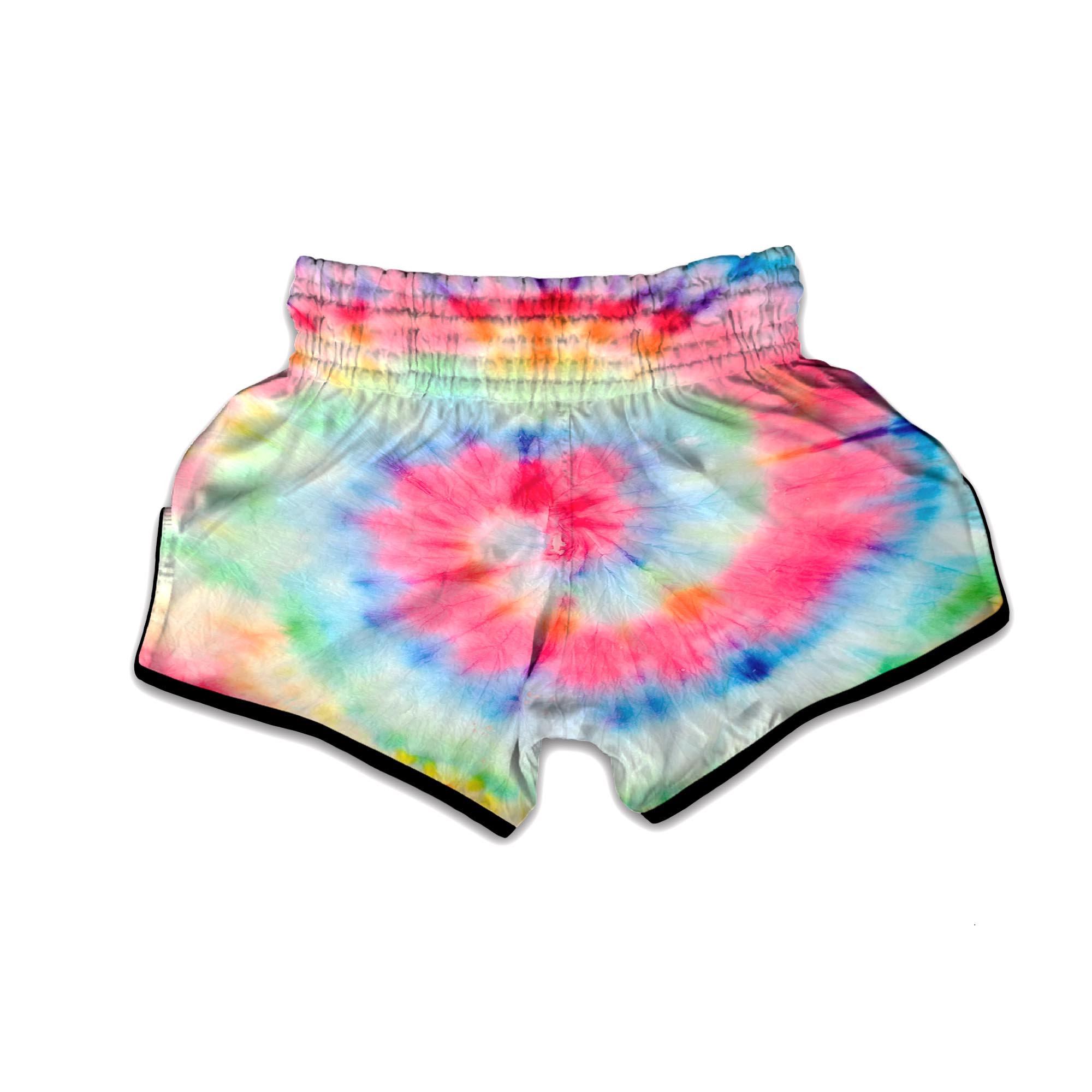 Rainbow Tie Dye Muay Thai Boxing Shorts-grizzshop