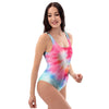 Rainbow Tie Dye One Piece Swimsuite-grizzshop