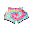 Rainbow Tie Dye Print Muay Thai Boxing Shorts-grizzshop