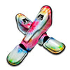 Rainbow Tie Dye Print Muay Thai Shin Guard-grizzshop