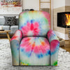 Rainbow Tie Dye Print Recliner Cover-grizzshop