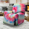 Rainbow Tie Dye Print Recliner Cover-grizzshop