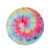 Rainbow Tie Dye Print Round Rug-grizzshop