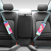 Rainbow Tie Dye Print Seat Belt Cover-grizzshop