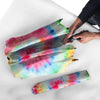 Rainbow Tie Dye Print Umbrella-grizzshop