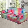 Rainbow Tie Dye Sofa Cover-grizzshop