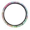 Rainbow Tie Dye Steering Wheel Cover-grizzshop