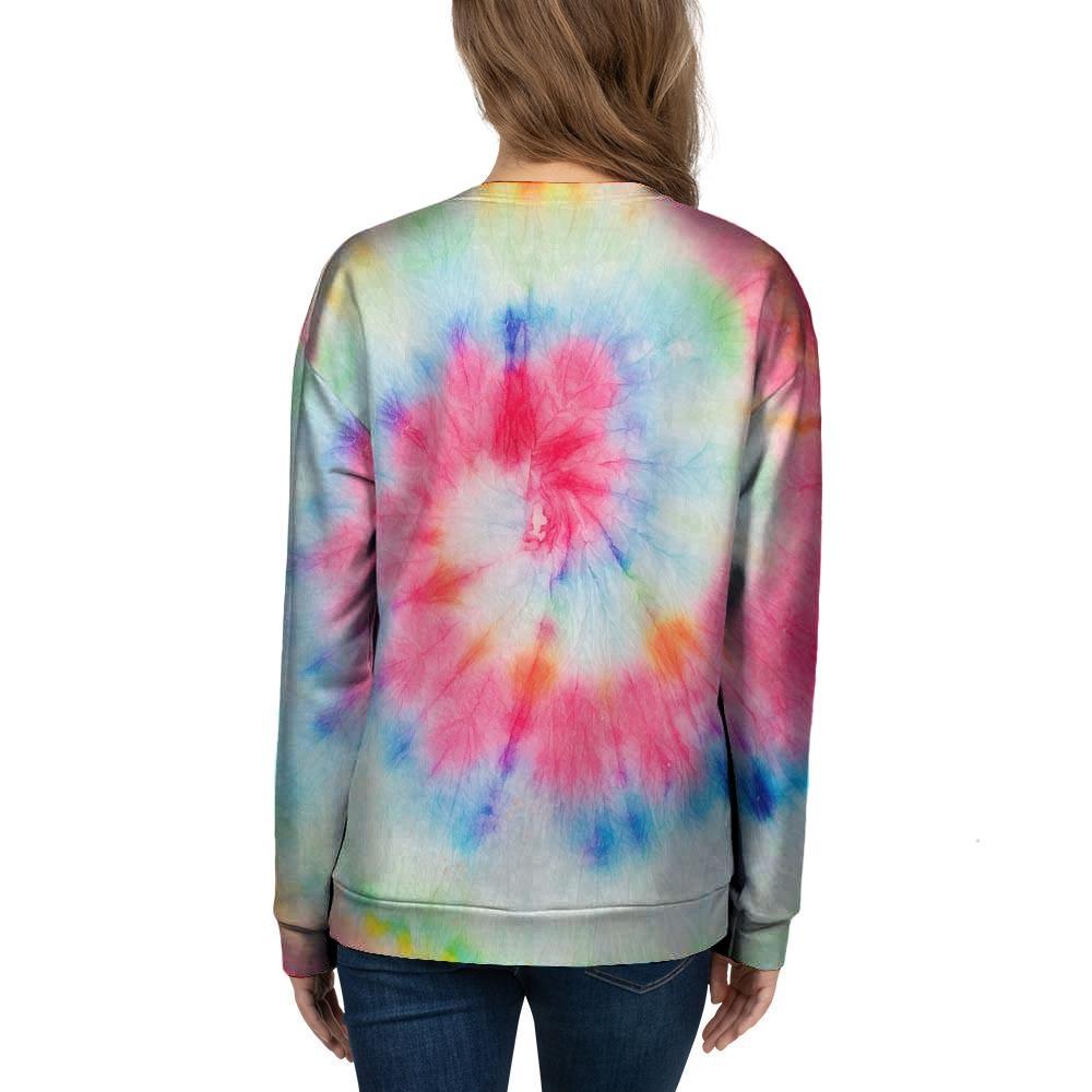 Rainbow Tie Dye Women's Sweatshirt-grizzshop