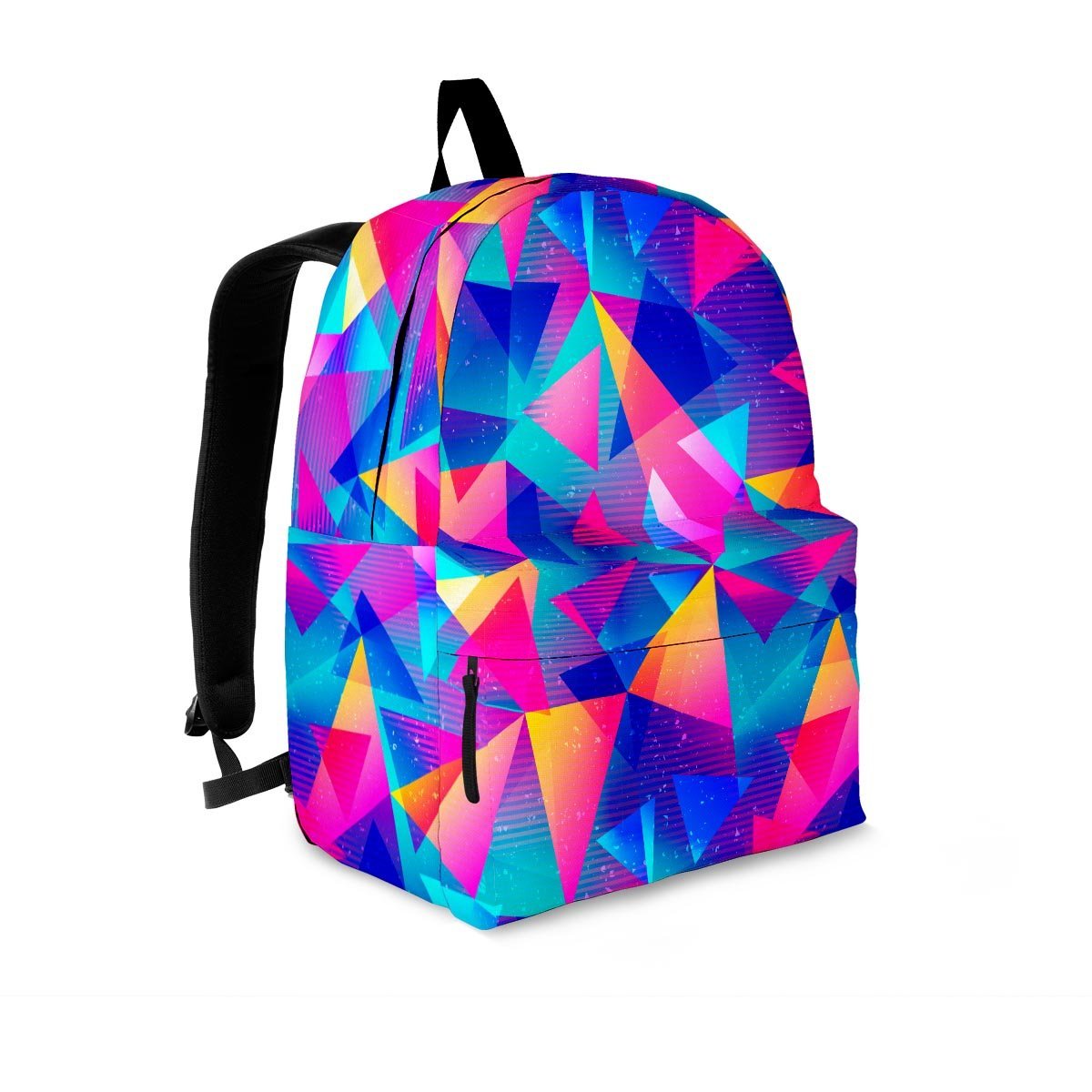 Rainbow Triangle Geometric Backpack-grizzshop