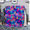 Rainbow Triangle Geometric Blanket-grizzshop