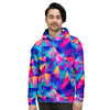 Rainbow Triangle Geometric Men's Hoodie-grizzshop