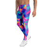 Rainbow Triangle Geometric Men's Leggings-grizzshop